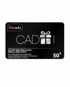 Carte cadeaux First class 50€